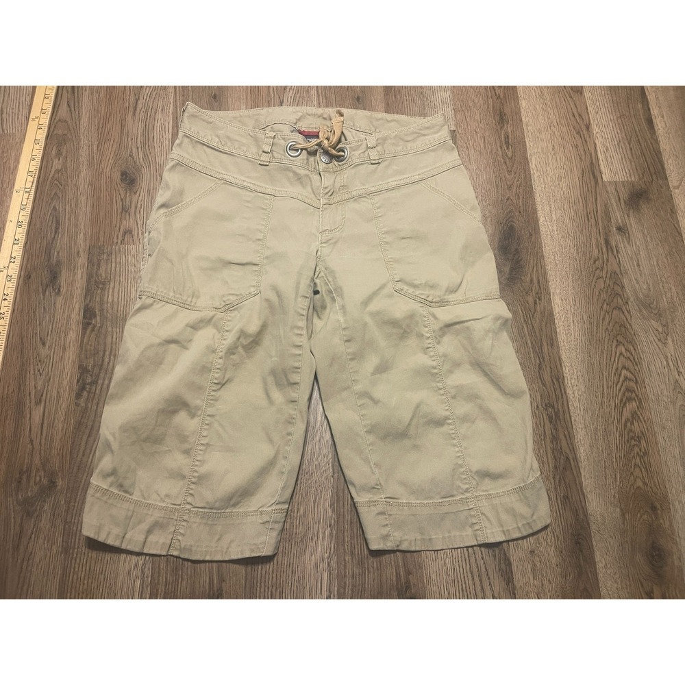 The North Face Shorts, Women's Size 4, Khaki, Tie Waist, Cropped